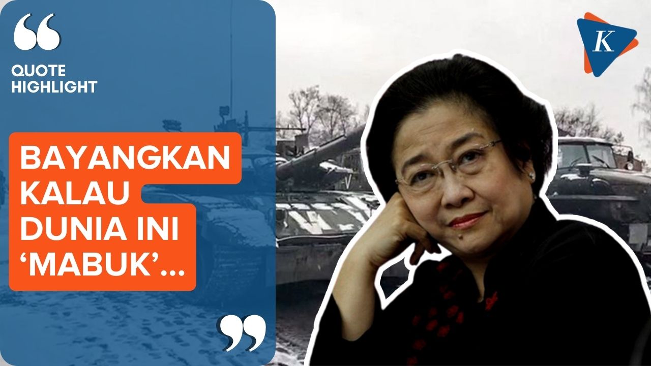 Megawati Khawatir Negara di Dunia “Mabuk” hingga Picu Perang Bersenjata