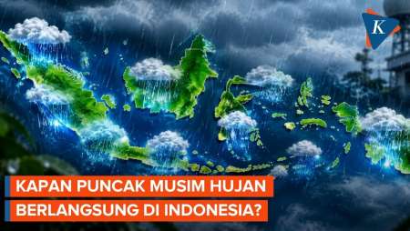 Prediksi BMKG soal Puncak Musim Hujan, Desember hingga Februari 2027