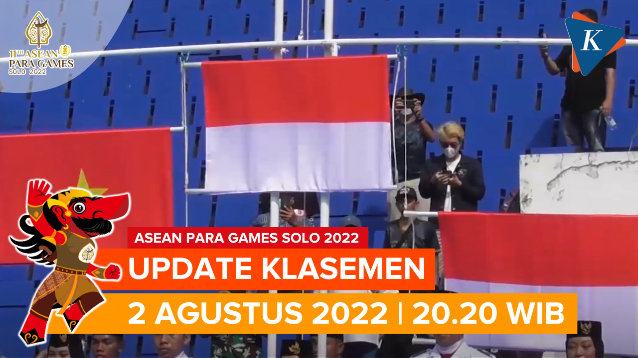 Update Klasemen Asean Para Games 2022 | 2 Agustus 2022