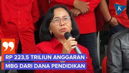 PDIP: Rp 769 Triliun Anggaran Pendidikan Dipakai MBG Rp 223,5 Triliun