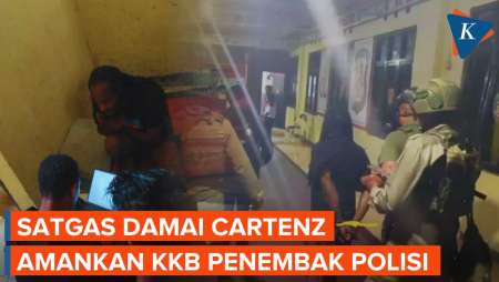 Bersenjata Lengkap, Satgas Damai Cartenz Amankan KKB Diduga Penembak Polisi Dan Warga