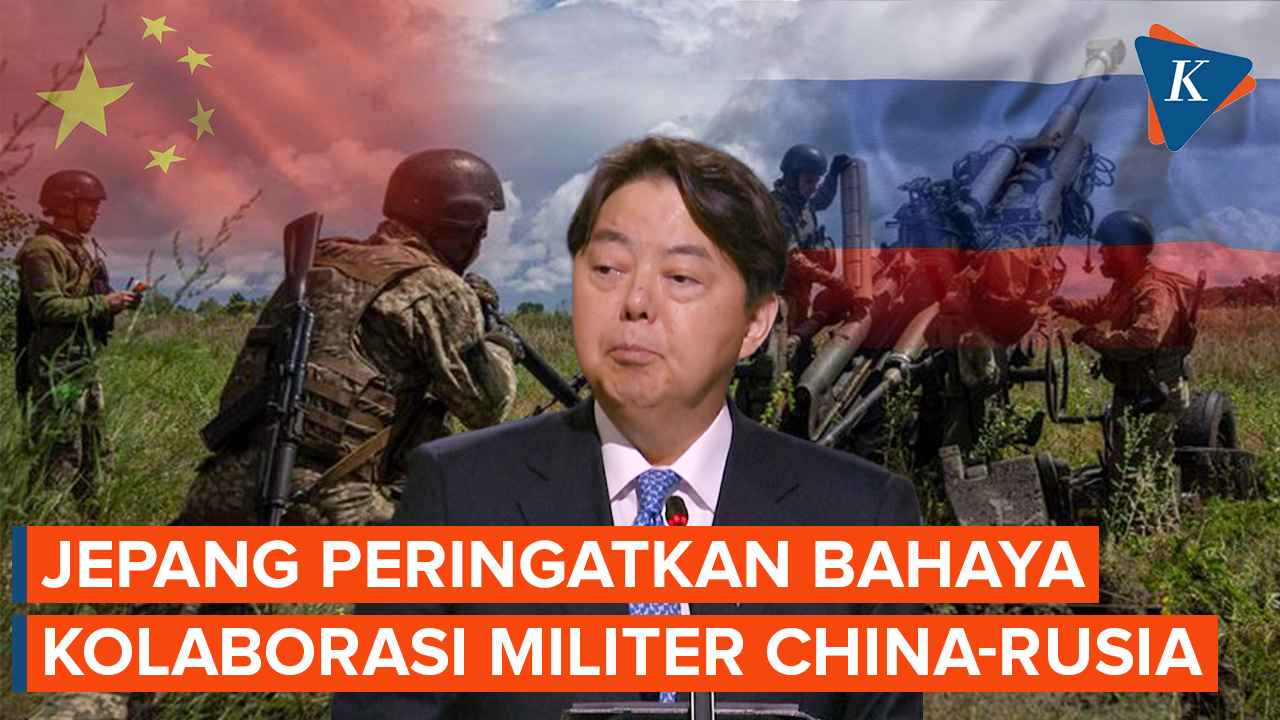 Menlu Jepang Ingatkan Potensi Bahaya Kolaborasi Militer China-Rusia