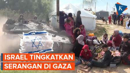 Tank-tank Israel Gempur Rumah Sakit Gaza Selatan, Pengungsi Kian Terancam