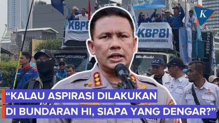 Polisi Soal Demo Di Bundaran HI: Siapa Yang Mau Dengar?