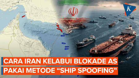 Kapal Iran Pakai Metode "Ship Spoofing" Untuk Kelabui Blokade AS, Begini Caranya