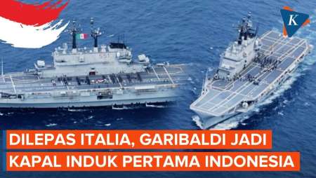 Perjalanan Kapal Induk Pertama Indonesia: Garibaldi Menjadi KRI Gadjah Mada