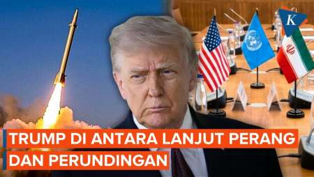 Trump Disebut Pertimbangkan Kembali Berperang Dengan Iran, Tapi...