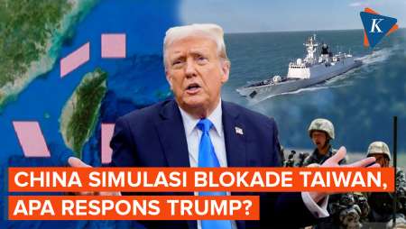 Trump Respons Aksi China "Kepung" Taiwan, Apa Katanya?