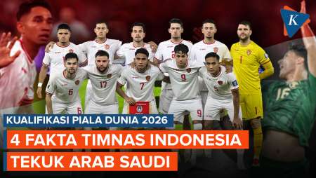 4 Fakta Timnas Indonesia Vs Arab Saudi, Garuda Ukir Sejarah