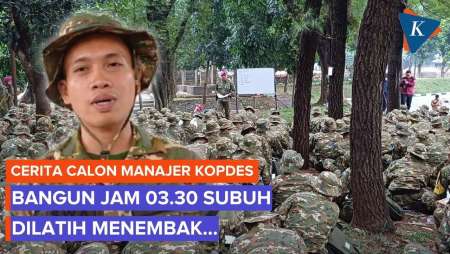 Bangun Pagi Buta hingga Latihan Menembak, Calon Manajer Kopdes Banyak Kelelahan