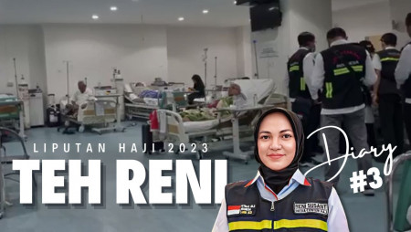 [DIARY TEH RENI]  Begini Momen Evakuasi Jemaah Haji Indonesia yang Dirawat di Madinah