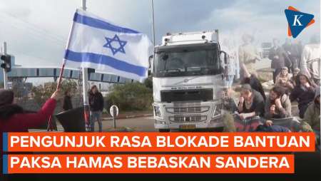 Konvoi Bantuan ke Gaza Dicegat Demi Paksa Hamas Bebaskan Sandera