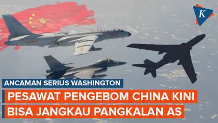 Pesawat Pengebom China Kini Bisa Jangkau Pangkalan AS