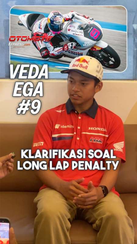Veda Ega Soal Hukuman Long Lap Penalty: Tak Sengaja