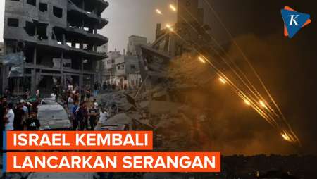 Situasi Gaza Kembali Mencekam, Serangan Udara Kembali Terjadi