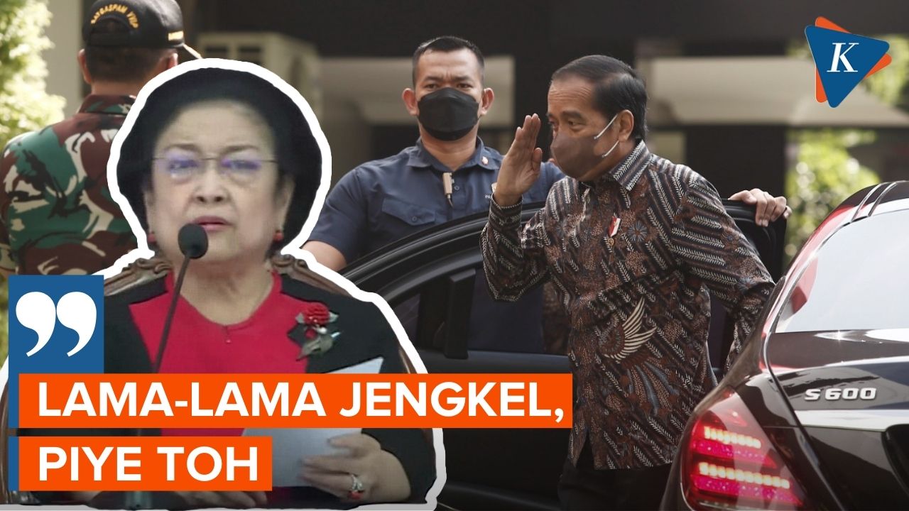 Respons Megawati Hubungannya dengan Jokowi Diisukan Retak
