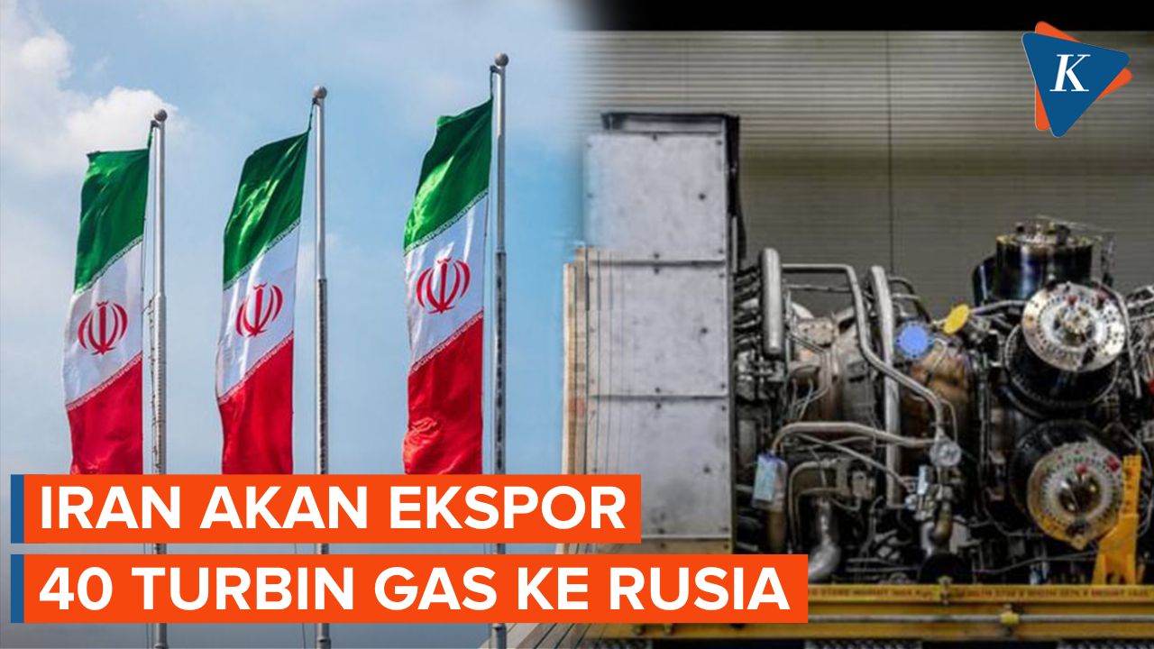 Iran akan Ekspor 40 Turbin Gas Buatan Dalam Negeri ke Rusia