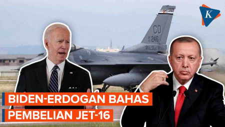 Biden dan Erdogan Akan Bicarakan soal Pembelian Jet F-16