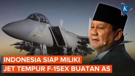 Indonesia Siap Miliki Jet Tempur F-15EX Buatan AS, Nilainya Hampir Rp 200 Triliun