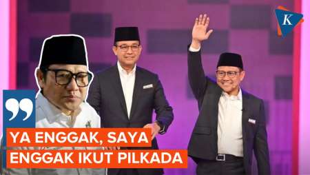 Muhaimin Ogah Dampingi Anies Maju Pilkada Jakarta 2024