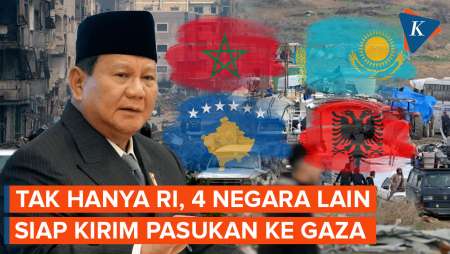 Tak Hanya Indonesia, 4 Negara Ini Juga Siap Kirim Pasukan Ke Gaza