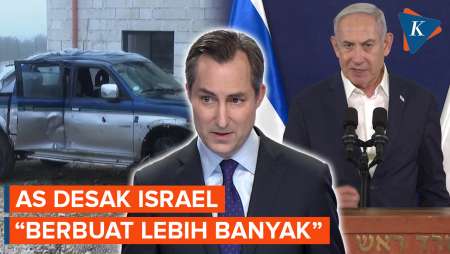 AS Desak Israel “Berbuat Lebih Banyak” untuk Menekan Kekerasan di Tepi Barat