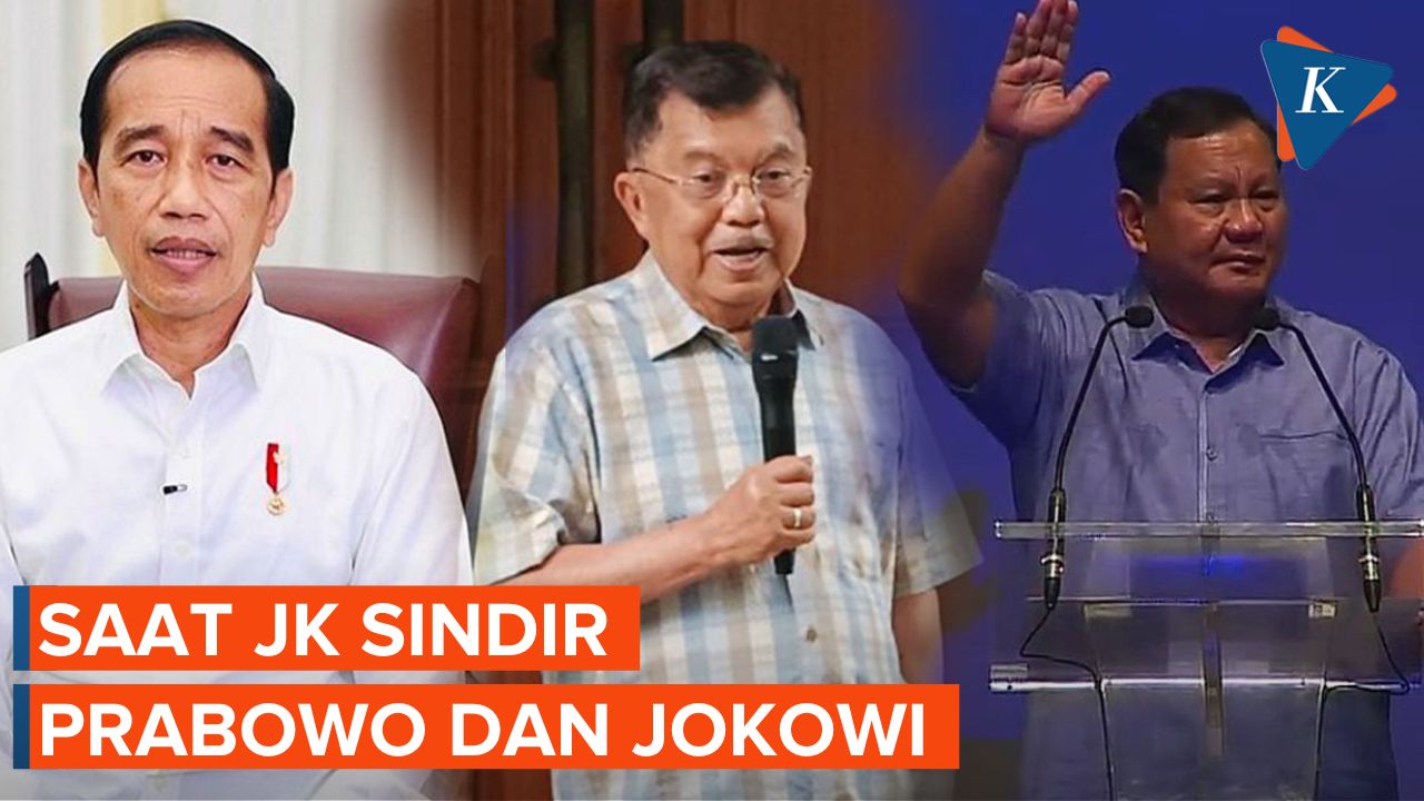 Ikut Kampanye Amin, JK Langsung Sindir Prabowo dan Jokowi