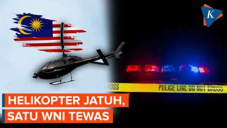 Helikopter Jatuh di Malaysia, 1 Warga Indonesia Tewas