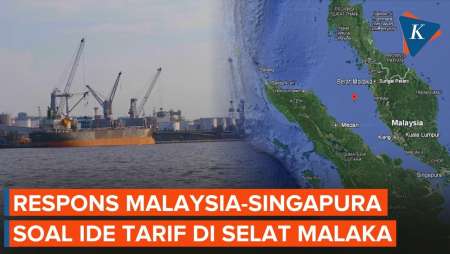 Malaysia Dan Singapura Tolak Wacana RI Pungut Tarif Kapal Di Selat Malaka