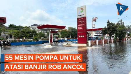 Ancol Siapkan 55 Mesin Pompa untuk Atasi Banjir Rob