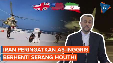 Iran Peringatkan AS dan Inggris Hentikan Serangan terhadap Houthi