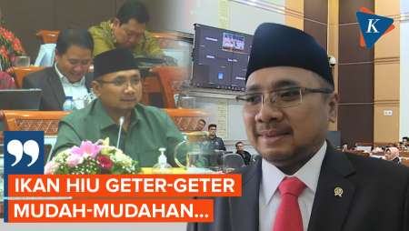 Pantun Kocak Perpisahan Menag Yaqut: Ikan Hiu Geter-geter..