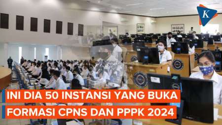 50 Instansi yang Buka Formasi CPNS dan PPPK 2024, Mana Saja?