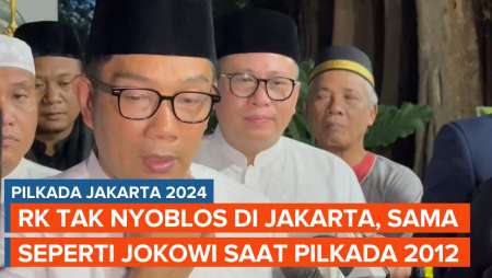 RK Nyoblos di Bandung, Bukan Jakarta: Dulu Pak Jokowi Juga Sama