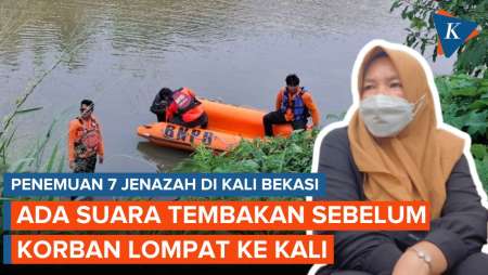 Keluarga Sebut Ada Suara Tembakan Sebelum Remaja Lompat ke Kali Bekasi