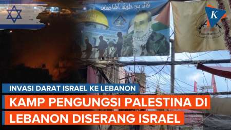 Israel Serang Kamp Pengungsi Palestina di Lebanon, Tewaskan Keluarga Terkemuka Pejuang Palestina