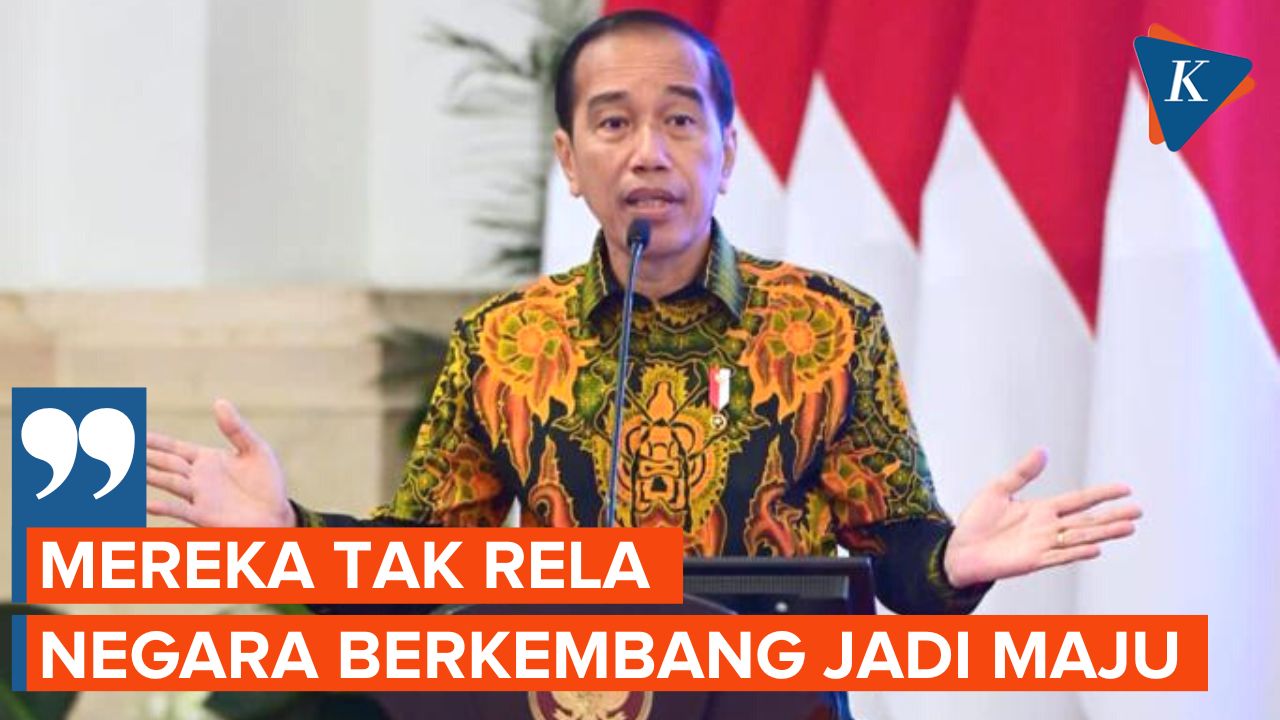 Jokowi Sebut Ada Negara Maju yang Tak Ingin Negara Berkembang Jadi Maju