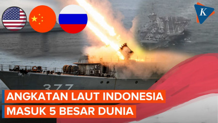 Menguntit AS hingga Rusia, Angkatan Laut Indonesia Jadi 5 Besar Terkuat Dunia