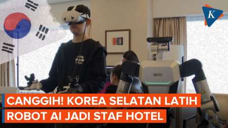  Korsel Latih Robot Humanoid AI Jadi Staf Hotel, Tak Mau Kalah Dari China!