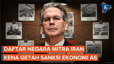 AS Ancam Sanksi Mitra Dagang Iran, Ini Daftar Negara Bepotensi Terdampak