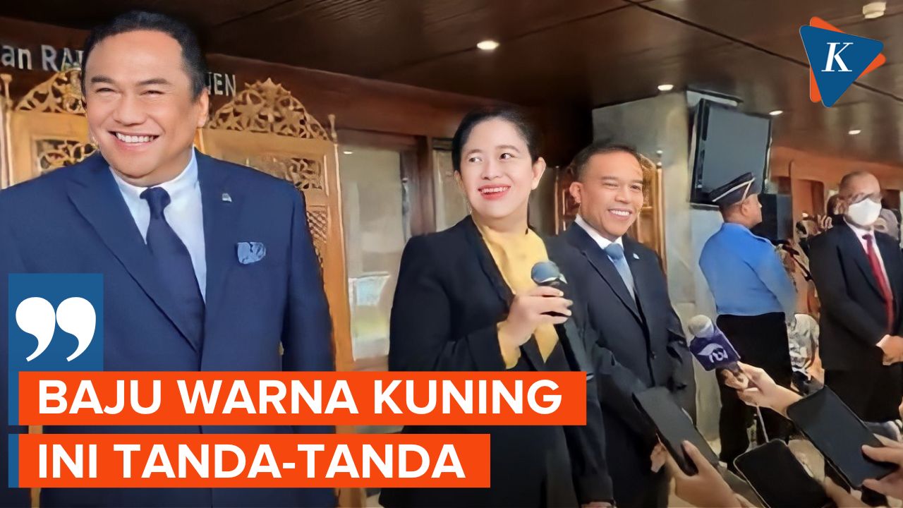 Ditanya soal Partai yang Bakal Digandeng PDI-P, Puan Lempar Sinyal Baju Warna Kuning