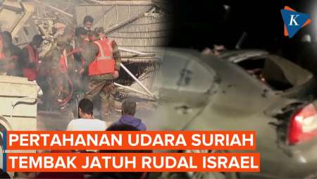 Suriah Tangkis Beberapa Rudal Israel yang Serang Pos-pos Tentaranya di Homs