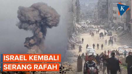 Serangan Udara Israel di Rafah Tewaskan 20 Warga Palestina