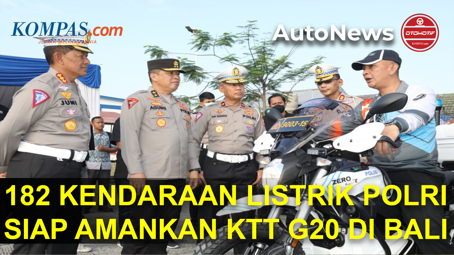 Polri Siapkan 182 Kendaraan Listrik buat KTT G20 di Bali