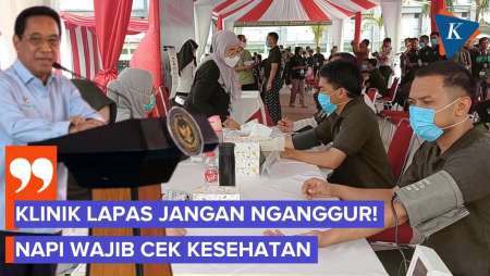 Napi di Lapas Rawan Hipertensi dan Gula Darah