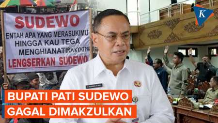 Bupati Sudewo Gagal Dimakzulkan, Ketua DPRD Pati Minta Maaf