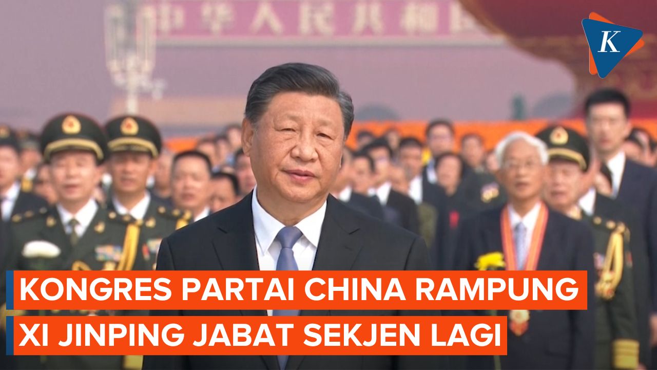 Kongres Partai China Rampung, Xi Jinping Dipastikan Jabat Sekjen Kali Ketiga