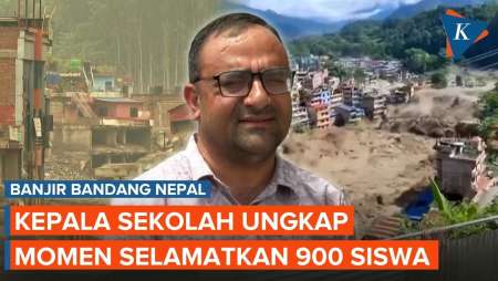 Cerita 900 Siswa Lolos Dari Maut Saat Banjir Bandang Nepal