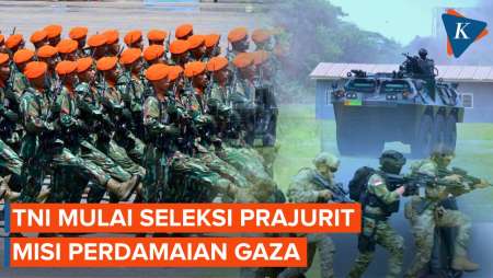 Tiga Matra TNI Mulai Seleksi Prajurit Untuk Misi Perdamaian Gaza