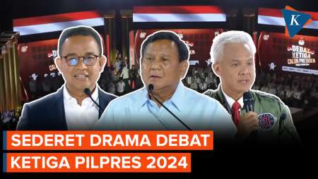 Drama Debat Ketiga Pilpres 2024, Salah Satunya Prabowo-Anies Tak Salaman